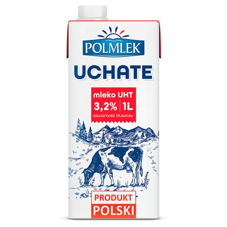 Polmlek Uchate Mleko UHT 3,2% 1 l (1)