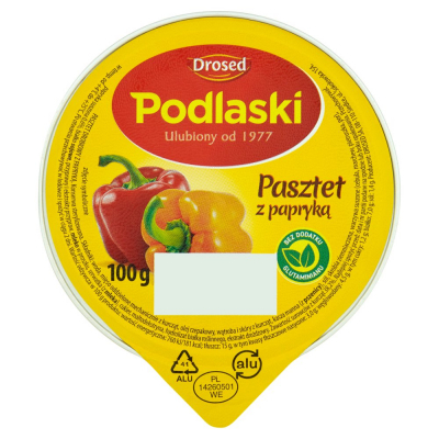 Drosed Podlaski Pasztet z papryką 100 g (1)