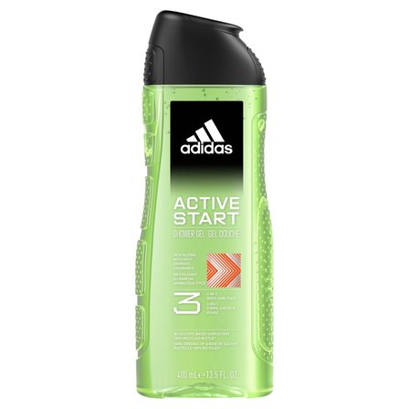 Adidas Active Start Rewitalizujący żel do mycia 3w1 400 ml (1)