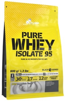 Olimp Pure Whey Isolate 95 białko 600g krem kokosowy (1)