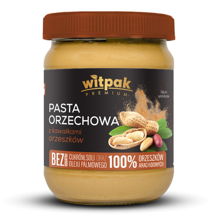 Witpak pasta orzechowa z kawałkami orzechów 470g (1)