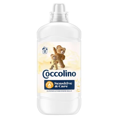 Coccolino Almond & Cashmere Balm Płyn do płukania tkanin koncentrat 1275 ml (51 prań) (1)