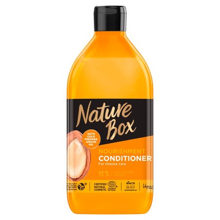 Nature Box Argan Oil Odżywcza odżywka do włosów z olejem arganowym 385 ml (1)