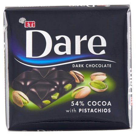 Eti Dare Czekolada gorzka 54 % kakao z pistacjami 70 g (1)