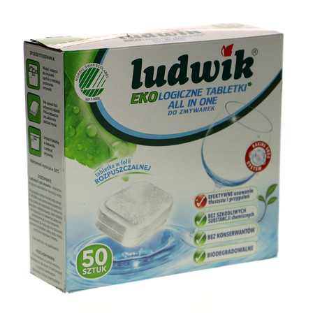 Ludwik All in one Ekologiczne tabletki do zmywarek 900 g (50 sztuk) (12)