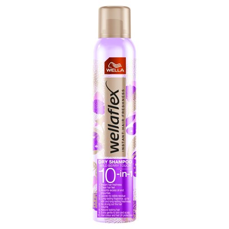 Wella Wellaflex Suchy szampon dotyk dzikiej jagody 180 ml (1)