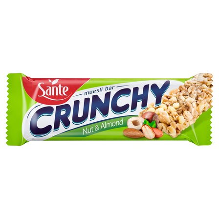 Sante Crunchy Baton zbożowy musli z orzechami i migdałami 35 g (1)