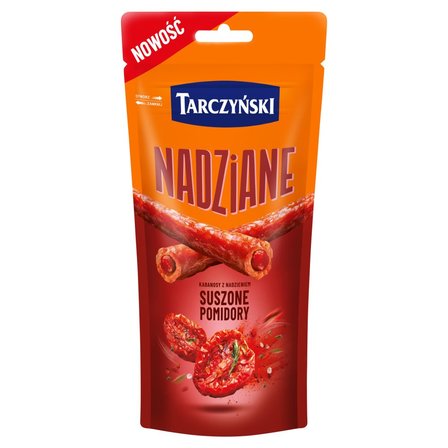 Tarczyński Nadziane Kabanosy z nadzieniem suszone pomidory 95 g (1)