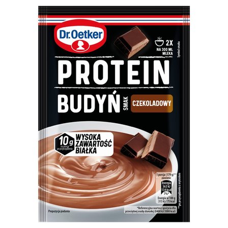 Dr. Oetker Protein Budyń smak czekoladowy 32 g (1)