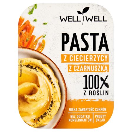 Well Well Pasta z ciecierzycy z czarnuszką 125 g (1)