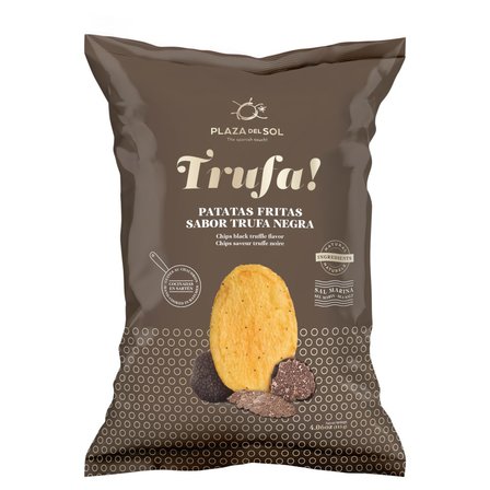 Plaza del Sol Chipsy ziemniaczane o smaku czarnej trufli 115 g (1)