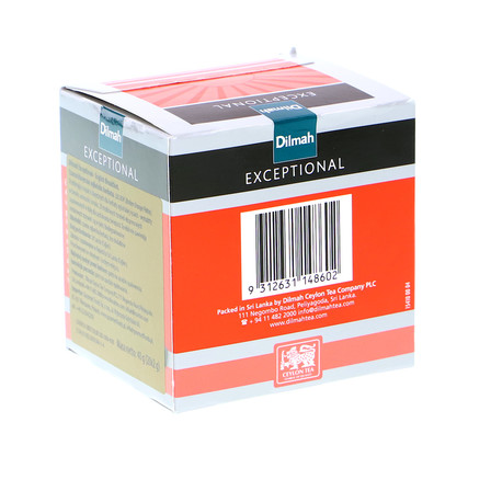 DILMAH EXCEPTIONAL ENGLISH BREAKFAST CZARNA KLASYCZNA CEJLONSKA HERBATA 40G (5)