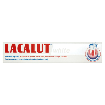 Lacalut white Pasta do zębów 75 ml (1)