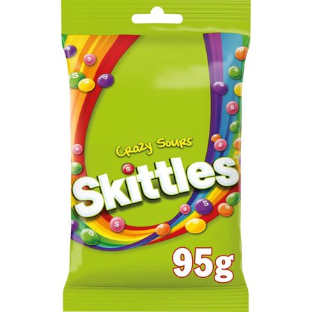 Skittles Crazy Sours Cukierki do żucia 95 g (2)