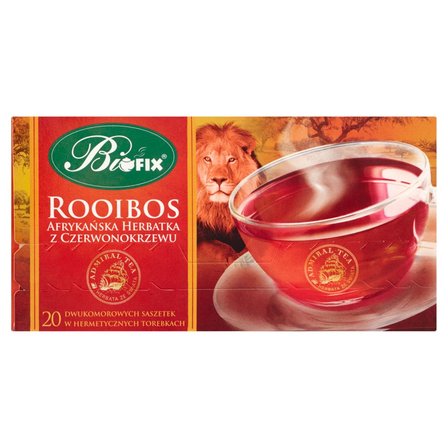 Bifix Admiral Tea Rooibos Afrykańska herbatka z czerwonokrzewu 40 g (20 saszetek) (1)