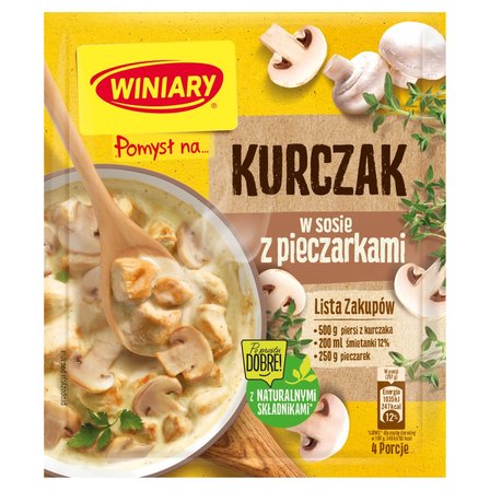 Winiary Pomysł na... Kurczak w sosie z pieczarkami 32 g (1)