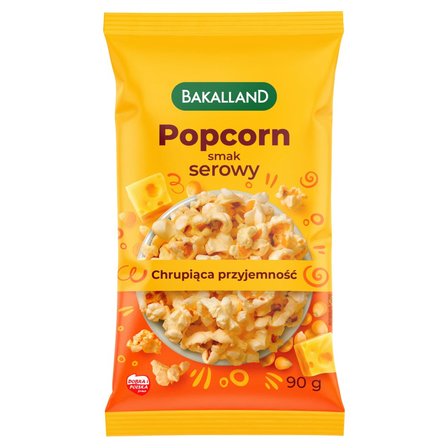 Bakalland Popcorn smak serowy 90 g (1)