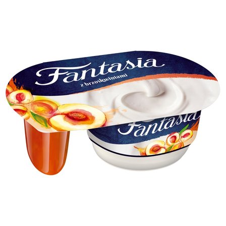 Fantasia Jogurt kremowy z brzoskwiniami 118 g (1)