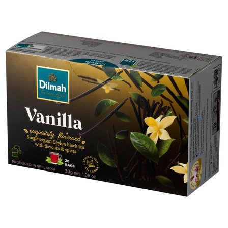 Dilmah Cejlońska herbata czarna aromatyzowana wanilia 30 g (20 x 1,5 g) (3)