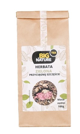 Big Nature Herbata zielona Przyciągnij Szczęście 100 g (1)