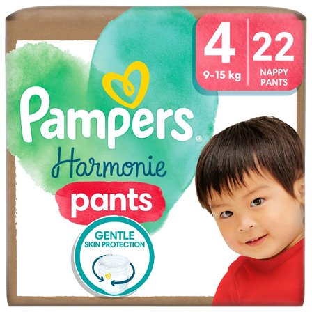 Pampers Harmonie Pieluszki, rozmiar 4, 9kg-15kg, 22 szt (2)