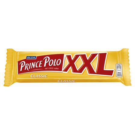 Prince Polo XXL Classic Kruchy wafelek z kremem kakaowym oblany czekoladą 50 g (1)