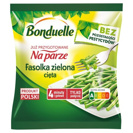 Bonduelle Już przygotowane na parze Fasolka zielona cięta 400 g (1)