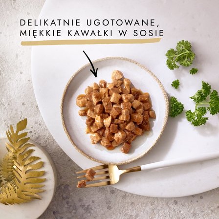 Gourmet Gold Karma dla kotów łosoś i kurczak w sosie z pomidorami 85 g (5)