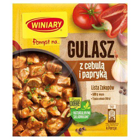 Winiary Pomysł na... Gulasz z cebulą i papryką 47 g (1)