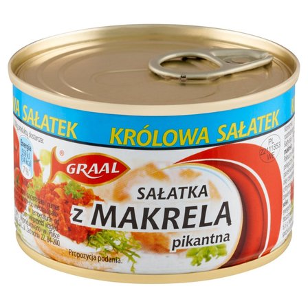 GRAAL Sałatka z makrelą pikantna 165 g (2)