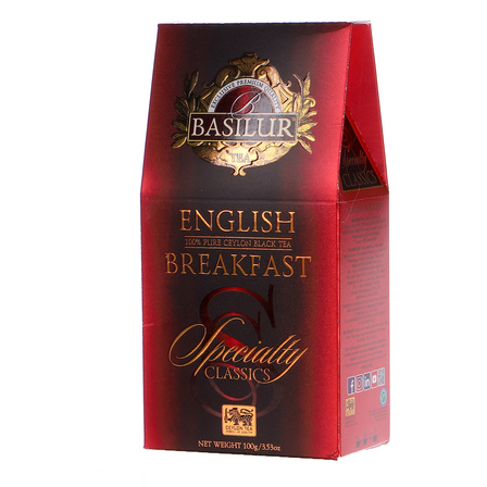 Basilur TEA english breakfast  drobno cięta herbata czarna bez dodatków 100g (4)