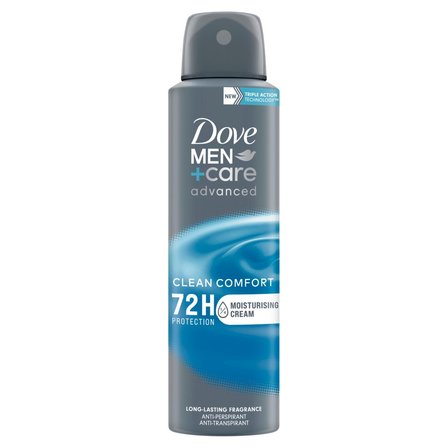 Dove Men+Care Clean Comfort Antyperspirant w aerozolu 150 ml (1)