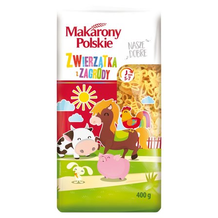 Makarony Polskie Makaron zwierzątka z zagrody 400 g (1)