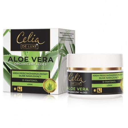 Celia Aloe Vera lekki krem przeciwzmarszczkowy silnie nawilżający 50ml (1)