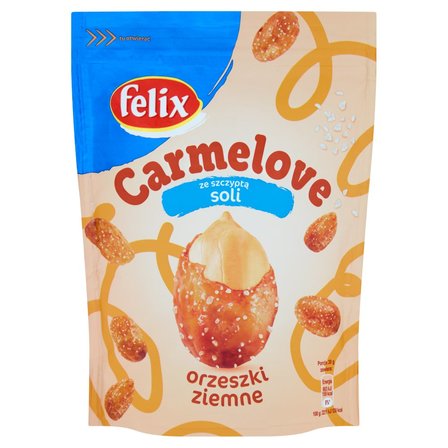 Felix Carmelove Orzeszki ziemne w karmelu ze szczyptą soli 160 g (1)