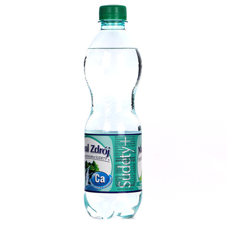 Mineral zdrój naturalna woda mineralna gazowana 500ml SUDETY+ (2)