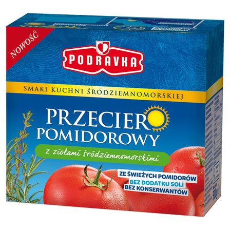 Podravka Przecier pomidorowy z ziołami śródziemnomorskimi 500 g (2)