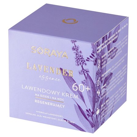 Soraya Lavender Essence Lawendowy krem regenerujący na dzień i na noc 60+ 50 ml (2)