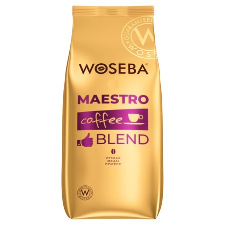 Woseba Maestro Coffee Blend Kawa palona ziarnista 1000 g (1)