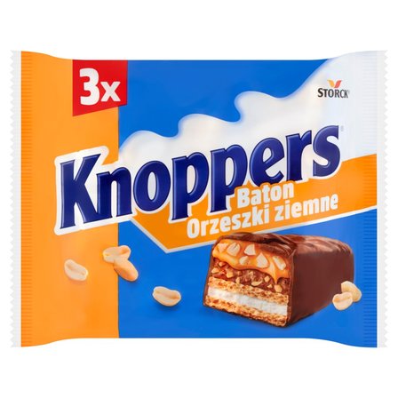 Knoppers Baton orzeszki ziemne 120 g (3 x 40 g) (1)