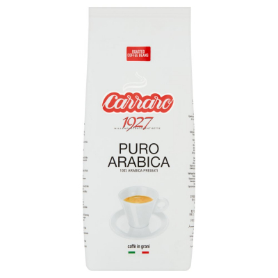 Carraro Puro Arabica Mieszanka kawy palonej w ziarnach 500 g (1)