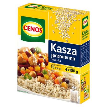 Cenos Kasza jęczmienna mazurska 400 g (4 x 100 g) (2)