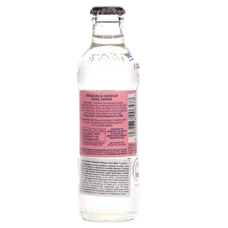 Franklin tonic  napój gazowany o smaku rabarbaru i hibiskusa 200ml (6)