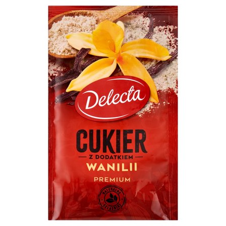 Delecta Cukier z dodatkiem wanilii 12 g (1)