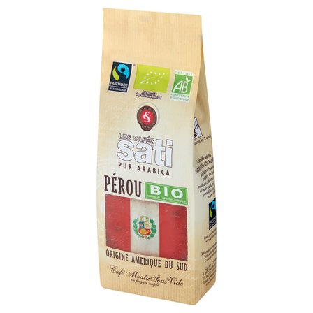 Cafe Sati Peru Bio Kawa palona mielona arabika 250 g (2)