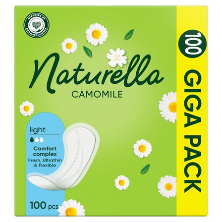 Naturella Light Camomile Wkładki higieniczne x100 (1)