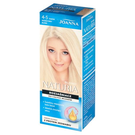 Joanna Naturia blond Rozjaśniacz do całych włosów 4-5 tonów (2)