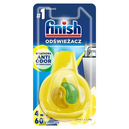 Finish Odświeżacz do zmywarki o zapachu cytryna i limonka 4 ml (2)