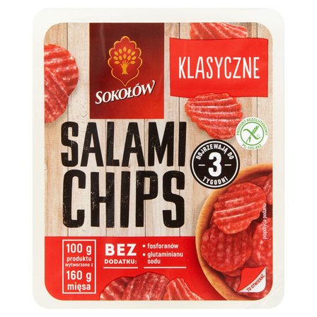 Sokołów Salami chips klasyczne 60 g (1)