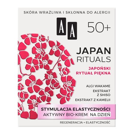 AA Japan Rituals Stymulacja elastyczności aktywny bio-krem na dzień 50+ 50 ml (1)